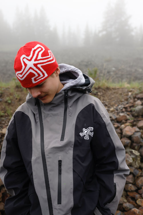 Capsule cap (red/whi)