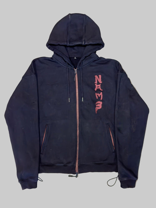 NAM3 double zip hoodie