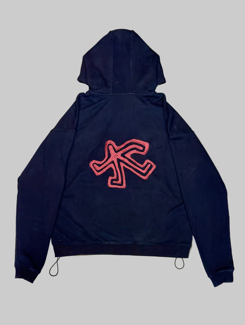 NAM3 double zip hoodie